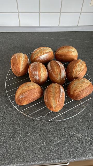 Homemade breadrolls