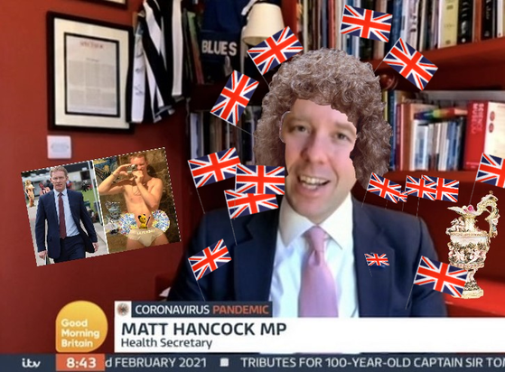 #MattHancock stealing #DiedreBarlow's #BubblePerm | #AllPermsMatter