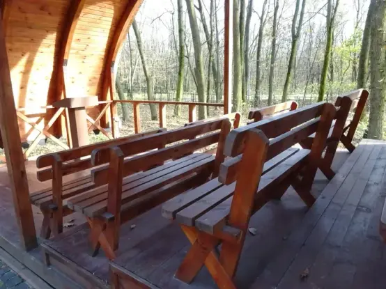 Another eco-class in the middle of the forest.
