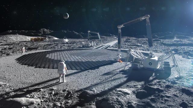 graphic - image - mockup - mining on the moon