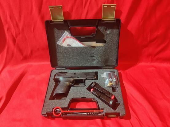 Picture of a new in box CZ P-10 S pistol that will raffled off to benefit Houston Food Not Bombs Legal Defense Fund.