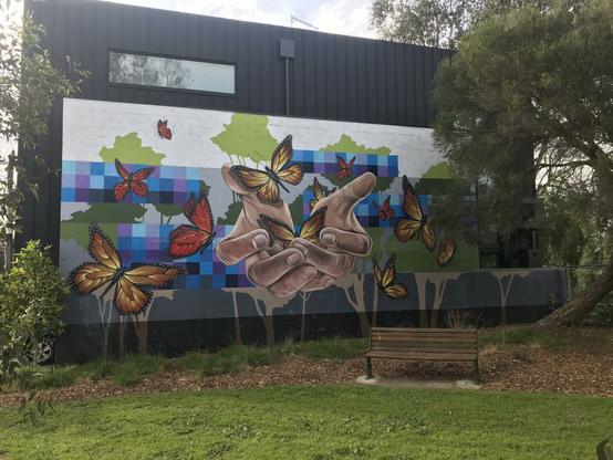 Artwork by Marty Brazell in Melbourne, Australia
