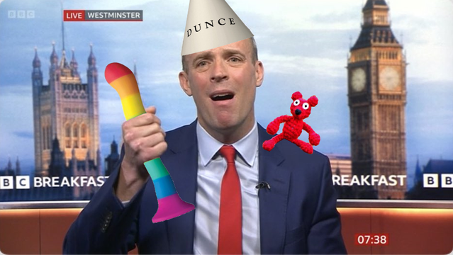 #RedBeanBear with #FormerJusticeMinister of #TheFormerUnitedKingdom, #DominicGrab