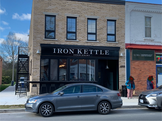 Storefront, Iron Kettle Commissary.