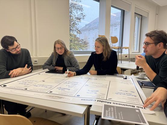 Foto der OpenRewi Mitgliederversammlung und Vernetzungstreffen in Potsdam