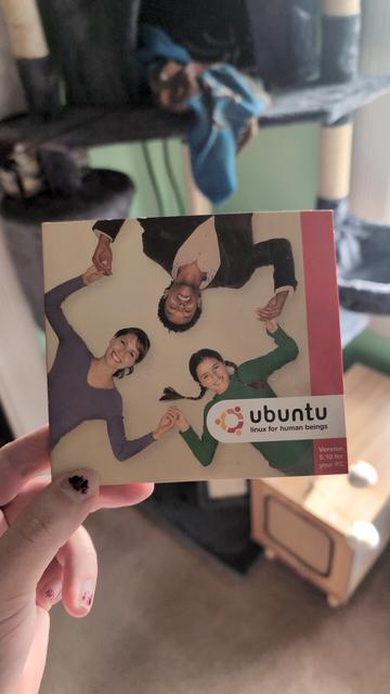 Cover to Ubuntu 5.10 Envelope
