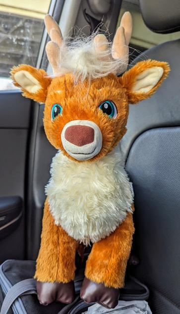 Donner the reindeer. (BaBW)