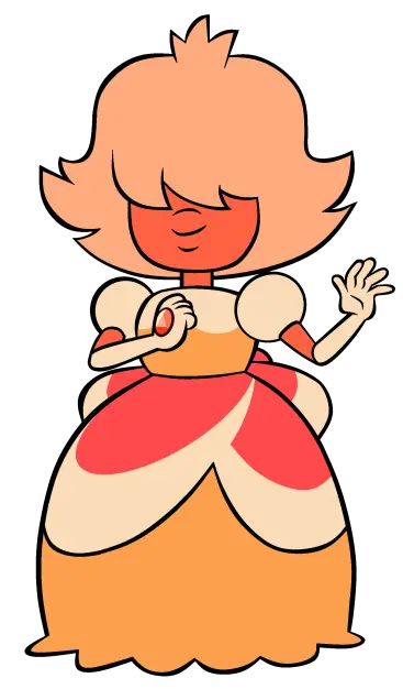 a Crystal Gem from STEVEN UNIVERSE named Padparadscha. She is an "off color" gem — a group of gem-diverse gems in terms of their gem abilities. Padparadscha's ability is to predict the present (similar to a Sapphire gem who can predict the immediate, near, and far future).

I've sometimes self identified as Padparadscha when I find myself amplifying the voices of our modern day Cassandras, like Andrea Chalupa and Sarah Kendzior.