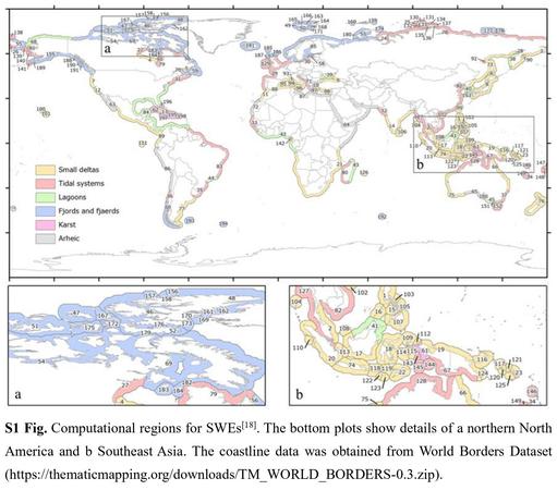 graphs and maps - computational regions for shallow water ecosystems