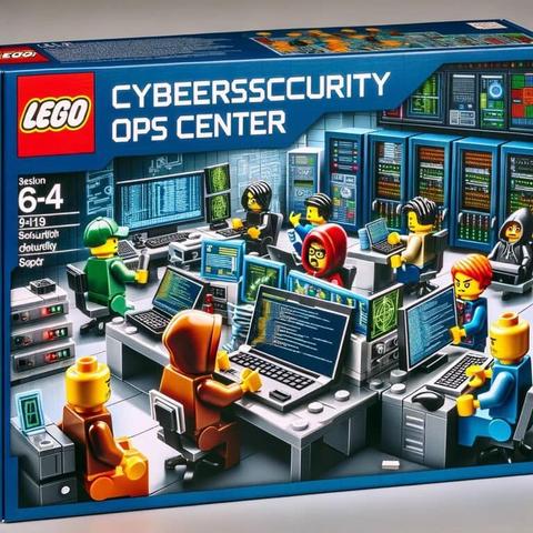 From Polish cybersecurity expert Jakub Płuska, this fun SOC LEGO set concept. Gotta love those facial expressions!