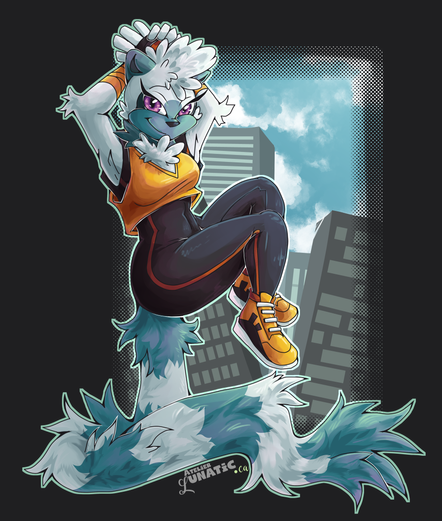 Tangle the lemur from sonic