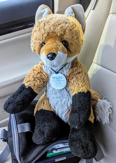 Brooke my bestie fluff. A BaBW plush.