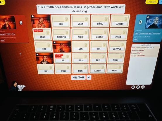 Bild von Codenames online