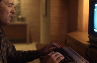 Ron uses a Commodore 64.