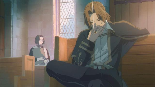 Sein smoking and his brother