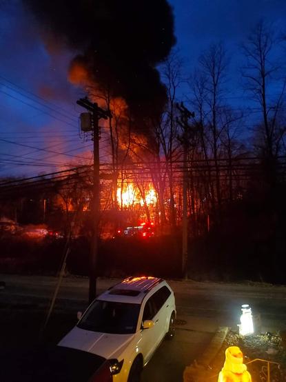 Structure Fire call I was dispatched to.