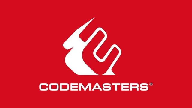 The Codemasters logo on a red background.