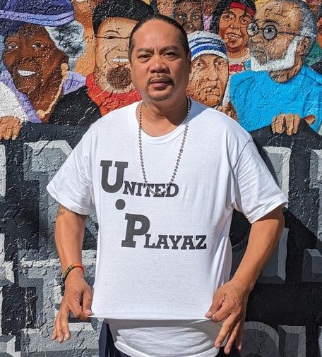 Rudy Corpuz of United Playaz. Photo by Jeff Hunt