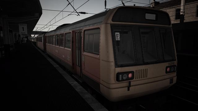 British Rail Class 142 "Pacer" Diesel-Mechanical Multiple Unit.