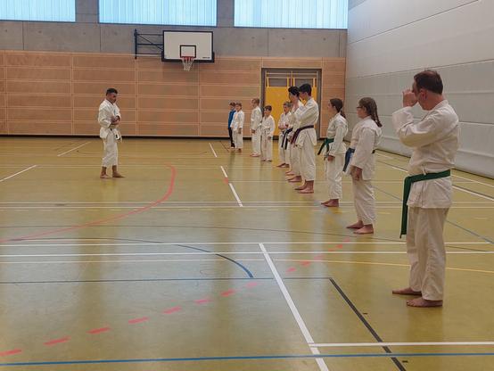 Karatetraining bei DJKB-Instruktor Toribio Osterkamp