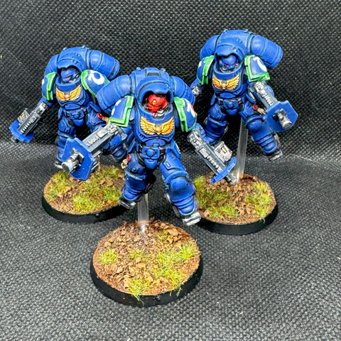 Primaris Inceptor Squad of the Ultramarines 4th Company