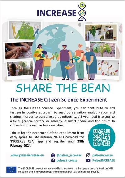 First page of "Share the bean"