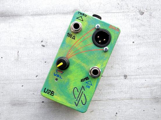Active DI-Box. Unbalanced to Balanced converter