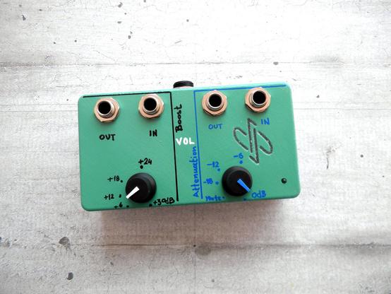 Attenuator & Boost pedal