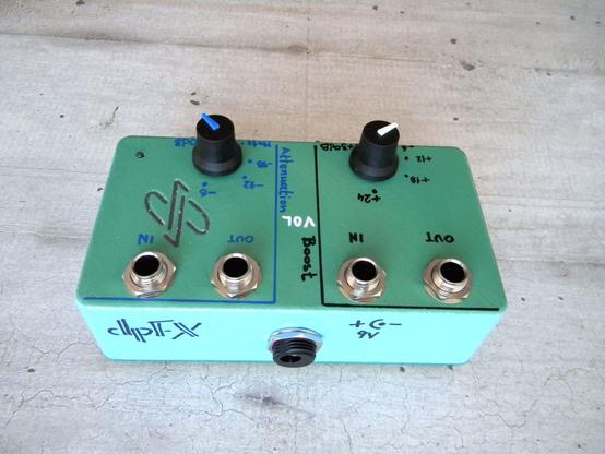 Attenuator & Boost pedal