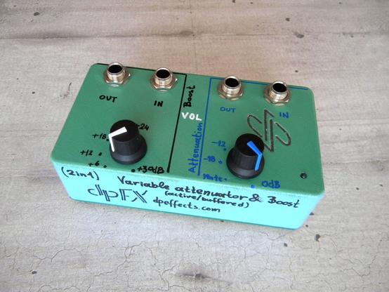 Attenuator & Boost pedal