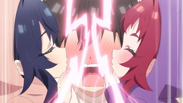 Shizuka Kusuri kiss Rentarou Hyakkano