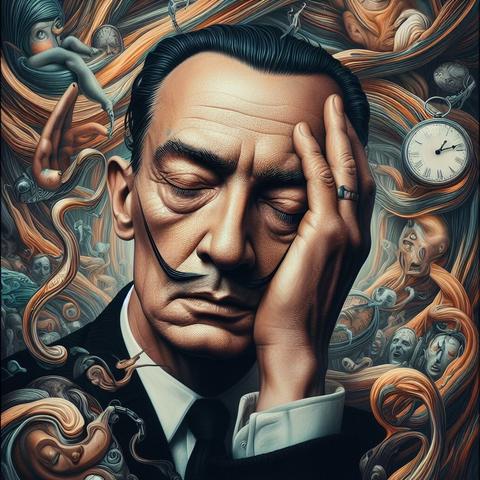 Salvador Dalí by #SalvadorDalí