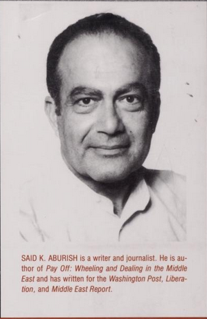portait of Aburish, Saïd K