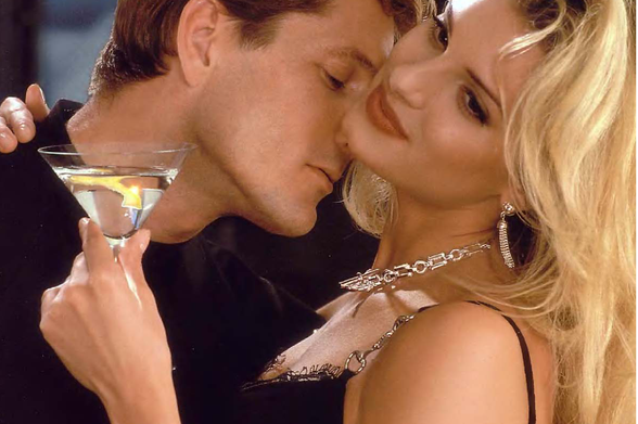 1995 A man and woman holding a martini glass

In this romantic scene set outdoors, a man and woman are engrossed in a tender moment.
The man, donning a fashionable accessory, is holding a martini glass, suggesting a relaxed, intimate setting.
The woman is leaning in towards him, their faces close to each other in a display of affection.
Their body language speaks volumes about their relationship, hinting at a deep connection and suggesting that they might be on a date.
The interaction between them is filled with love and romance, making this a captivating image depicting a beautiful moment shared between two individuals.

#photography #illustration #madman #nocontext #sfw #kiss #person #love #humanface #romance #dating #interaction #drink #woman #makingout #fashionaccessory #hug #outdoor 

https://nocontext.loener.nl/fullpage/09-September1995-Page-112.png