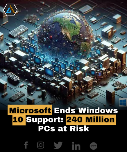Microsoft is saying goodbye to Windows 10 support, affecting 240 million PCs. This might mean e-waste, but here's the scoop: many businesses could turn this into a golden opportunity. 🌟💰 

Small companies facing a PC upgrade dilemma might find a silver lining in the e-waste recycling market, potentially unlocking the hidden value in old hardware.  

#TechUpdate #EWasteOpportunity #Windows10Update #TechNews #MicrosoftUpdate