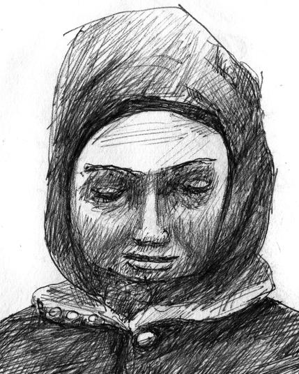 Woman with headscarf
