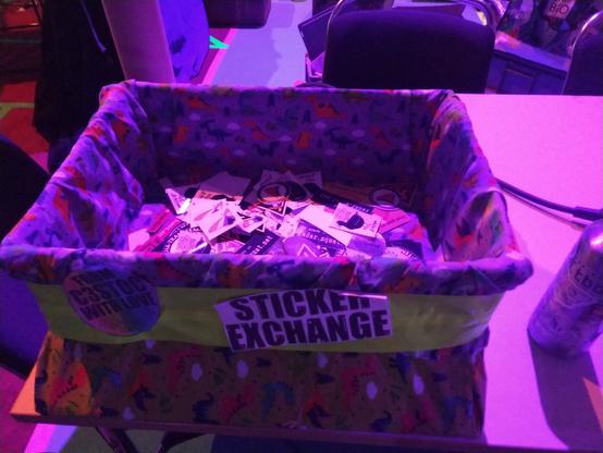 Same box, with stickers.