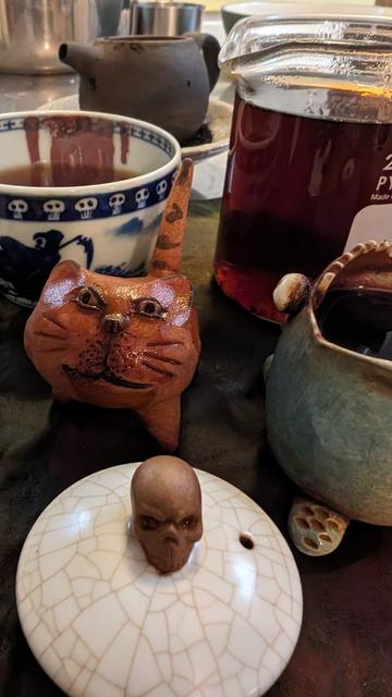 Ripe Puerh and friends.