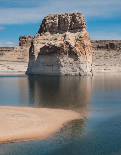 photo - low water levels - reservoir  - US West
