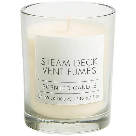 steam deck vent fumes, scented candle