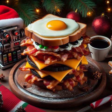 #YoHoHo... #IT's... #FestiveBaconSammidgeDay...!