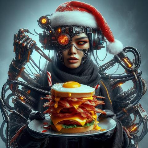 #YoHoHo... #IT's... #FestiveBaconSammidgeDay...!
