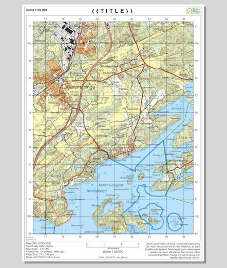 shared map layout example - QGIS