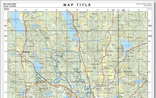 shared map layout example - QGIS