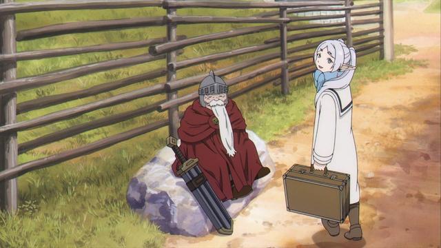 Old Man Voll and Frieren