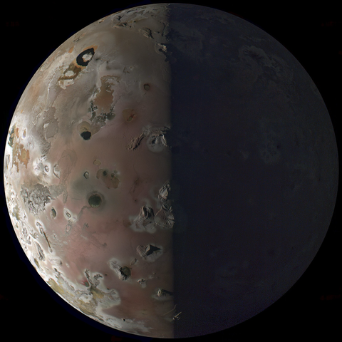 Jupiters volcanic moon Io