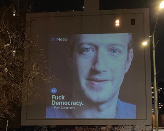 #NeverForget #MetaCEO messaging #markzuckerberg #Democracy #OligarchWebHosting