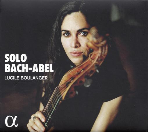 Lucile Boulanger, Solo Bach-Abel, CD cover