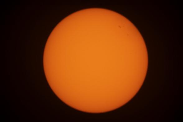 El Sol capturado con Skymax 102 y Canon T2i
