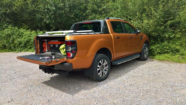 The #PrideOrange #WarMachine on #Location in #AshdownForest